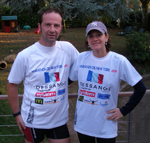 David et Nadia Gendron, coiffeurs à LA ROCHE SUR YON ont décidé de s'engager sur le marathon de New Yord.