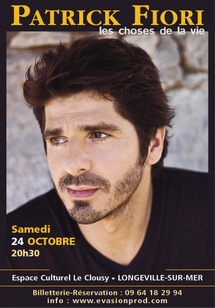 Longeville-sur-Mer: concert de Patrick Fiori ce soir à 20h30 Longeville-sur-Mer: concert de Patrick Fiori ce soir à 20h30