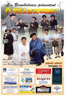 Saint-Jean-de-Monts: première représentation des " Brimbalures" le samedi 16 janvier à 20h30 Saint-Jean-de-Monts: première représentation des " Brimbalures" le samedi 16 janvier à 20h30