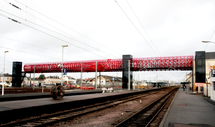 Inauguration de la nouvelle passerelle sur le parvis de la gare le samedi 6 février à 11h00 Inauguration de la nouvelle passerelle sur le parvis de la gare le samedi 6 février à 11h00