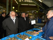 Jacques Auxiette en visite aux Sables d'Olonne