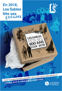 Les Sables d'Olonne fête ses 800 ans: programme du moi de janvier  Les Sables d'Olonne fête ses 800 ans: programme du moi de janvier
