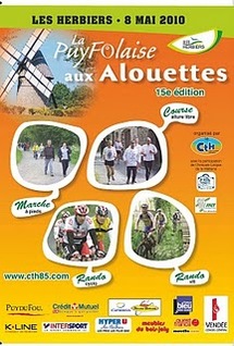 Les Herbiers: 15ème Puyfolaise aux Alouettes le samedi 8 mai Les Herbiers: 15ème Puyfolaise aux Alouettes le samedi 8 mai
