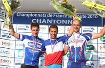 Nicolas Vogondy (BBox Bouygues Telecom), sacré champion de France du contre-la-montre jeudi à Chantonnay Nicolas Vogondy (BBox Bouygues Telecom), sacré champion de France du contre-la-montre jeudi à Chantonnay