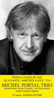 Les Sables d'Olonne: Michel Portal en concert aux Atlantes le mercredi 4 août à 21h00 Les Sables d'Olonne: Michel Portal en concert aux Atlantes le mercredi 4 août à 21h00