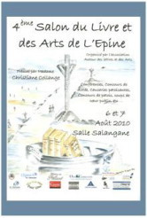 Noirmoutiers: Salon du Livre et des Arts à L'Épine vendredi 6 et samedi 7 août Noirmoutiers: Salon du Livre et des Arts à L'Épine vendredi 6 et samedi 7 août