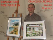 La Mothe-Achard: exposition d'aquarelles de Laurent Boëda à l'Office de tourisme jusqu'au 13 août La Mothe-Achard: exposition d'aquarelles de Laurent Boëda à l'Office de tourisme jusqu'au 13 août