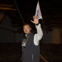 Bertrand Delesne (Prati'Buches), vainqueur de la 2ème étape des Sables - Les Açores - Les Sables   Le Breton Bertrand Delesne (Prati'Buches) en remportant lundi 23 août au matin, aux Sables d'Olonne