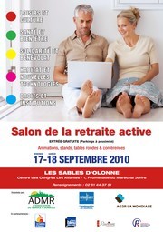 Salon de la retraite active aux Sables d'Olonne les 17 et 18 septembre au centre de congrès Les Atlantes