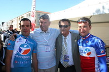 Phillipe de Villiers lors du 39 Tour cycliste de Vendée le dimanche 26 septembre 2010