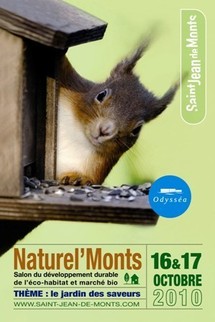 Nouveau rendez-vous du développement durable à St jean de Monts, les 16 et 17 octobre sur le thème « Le jardin des saveurs ».