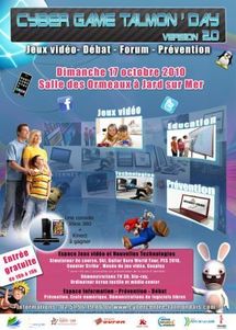 Jard-sur-Mer: Cyber Game Talmon Day dimanche 17 octobre de 10h00 à 19h00 Jard-sur-Mer: Cyber Game Talmon Day dimanche 17 octobre de 10h00 à 19h00