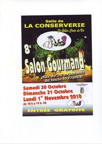 Saint-Gilles-Croix-de-Vie: salon gourmand les 30,31 octobre et 1° novembre Saint-Gilles-Croix-de-Vie: salon gourmand les 30,31 octobre et 1° novembre