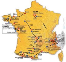 La prochaine édition de la Grande Boucle débutera en Vendée. La prochaine édition de la Grande Boucle débutera en Vendée.