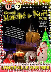 Longeville s/Mer: marché de Noël le samedi 11 et dimanche 12 décembre sur la place de l'Eglise Longeville s/Mer: marché de Noël le samedi 11 et dimanche 12 décembre sur la place de l'Eglise