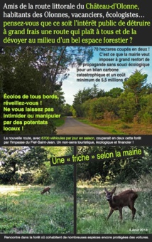 Une lettre ouverte, réactualisée adressée à Joël Mercier Maire du Château d'Olonne Une lettre ouverte, réactualisée adressée à Joël Mercier Maire du Château d'Olonne