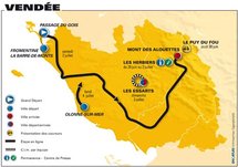 Le Tour de France en repérage aux Herbiers