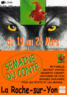 La Roche-sur-Yon: semaine du conte au Moulin Sec avec La Soulère du 19 au 26 mars La Roche-sur-Yon: semaine du conte au Moulin Sec avec La Soulère du 19 au 26 mars