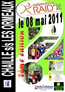 Chaillé: 2 ème édition du Raidyon le dimanche 8 mai à 9h00 Chaillé: 2 ème édition du Raidyon le dimanche 8 mai à 9h00