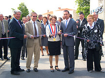 Jean-Jacques BROT, Préfet de la Vendée a inauguré les aménagements de la rue de la forêt à THORIGNY Jean-Jacques BROT, Préfet de la Vendée a inauguré les aménagements de la rue de la forêt à THORIGNY
