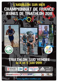 L'Aiguillon-sur-Mer: Championnat de France Jeunes de Triathlon le samedi 4 juin et Championnat de Vendée de Triathlon le dimanche 5 juin L'Aiguillon-sur-Mer: Championnat de France Jeunes de Triathlon le samedi 4 juin et Championnat de Vendée de Triathlon le dimanche 5 juin