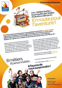Sables Inside, la conquête des Sables a démarré! Sables Inside, la conquête des Sables a démarré!