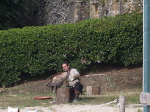 Valéry et Julien, fauconniers et fiers de leurs oiseaux