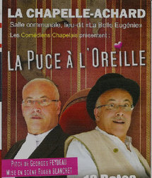 Les Comédiens Chapelais présentent "La Puce à l’Oreille" une pièce de georges Feydeau