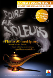 Les Sables d'Olonne: Foire aux voleurs dans le centre ville le samedi 3 décembre à partir de 9h00 Les Sables d'Olonne: Foire aux voleurs dans le centre ville le samedi 3 décembre à partir de 9h00