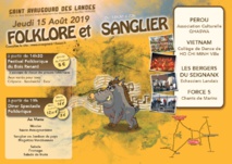 Saint-Avaugour-des- Landes : festival du Folklore et du Sanglier jeudi 15 août à partir de 14h30