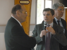Benoist Apparu, ministre chargé du Logement, était en visite en Vendée, vendredi 16 mars Benoist Apparu, ministre chargé du Logement, était en visite en Vendée, vendredi 16 mars