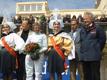 Les courses de chevaux ont fait  leur retour sur la plage des Sables d'Olonne