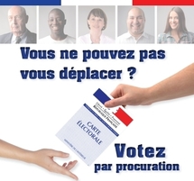 Vous ne pouvez pas vous déplacer pou les élections présidentielles ou législatives: établissez une procuration.