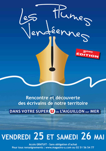 L'Aiguillon-sur-Mer: 2ème forum des Plumes Vendéennes vendredi 25 et samedi 26 mai L'Aiguillon-sur-Mer: 2ème forum des Plumes Vendéennes vendredi 25 et samedi 26 mai