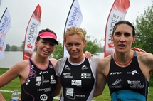 Les trois premières féminines (C. Lancereau, I. Tsyganok, F. Joussemet) Les trois premières féminines (C. Lancereau, I. Tsyganok, F. Joussemet)