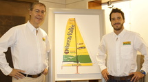 De gauche à droite : Bruno Peyrolles, Président de Bureau Vallée et Louis Burton Crédit photo: Abdelilah Chaoui