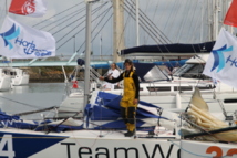 Les Sables – Les Açores – Les Sables: Justine Metttraux (TeamWork) incontestable leader de cette première étape.