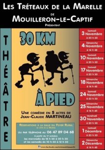 Mouilleron-le-Captif: théâtre avec Les Trétaux de la Marelle à partir du 3 novembre Mouilleron-le-Captif: théâtre avec Les Trétaux de la Marelle à partir du 3 novembre