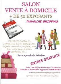 Dimanche shopping aux Herbiers le dimanche 2 décembre