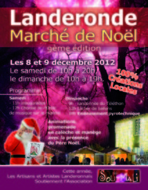 9 eme édition du  Marché de Noël de Landeronde 