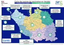 COVID 19 – Ouverture de 9 centres de vaccination en Vendée COVID 19 – Ouverture de 9 centres de vaccination en Vendée