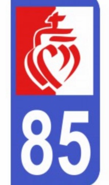Département: le logo de la Vendée interdit sur les plaques d'immatriculation Département: le logo de la Vendée interdit sur les plaques d'immatriculation