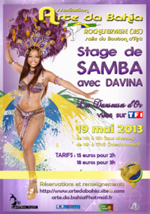 Stage de Samba à Rocheservière