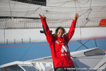 Isabelle Joschke a bouclé son tour du monde hors course