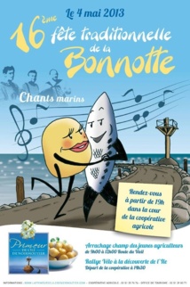 Noirmoutier: 16e fête traditionnelle de la Bonnotte le 4 mai Noirmoutier: 16e fête traditionnelle de la Bonnotte le 4 mai