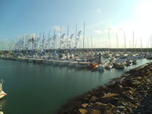 Pavillon bleu: PORT DE PLAISANCE DE BOURGENAY à Talmont Saint Hilaire seul Port de Plaisance labellisé en Pays de la Loire.