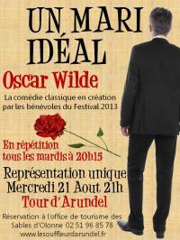 Le Souffleur d'Arundel : un mari idéal d’Oscar Wilde en répétition publique ce soir à 20h15