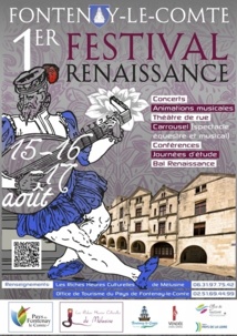 Pendant trois jours Fonenay-le-Comte va vivre à l'heure de la Renaissance Pendant trois jours Fonenay-le-Comte va vivre à l'heure de la Renaissance