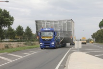 Un convoi exceptionnel a traversé la Vendée