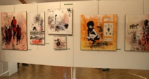 Exposition " Artistes pour l'Espoir" peinture, sculpture, gravure, 24 artistes professionnels.